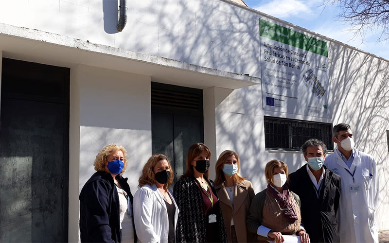Tres meses de obras en el centro de salud de San Benito para ‘ganar’ seis consultas pediátricas