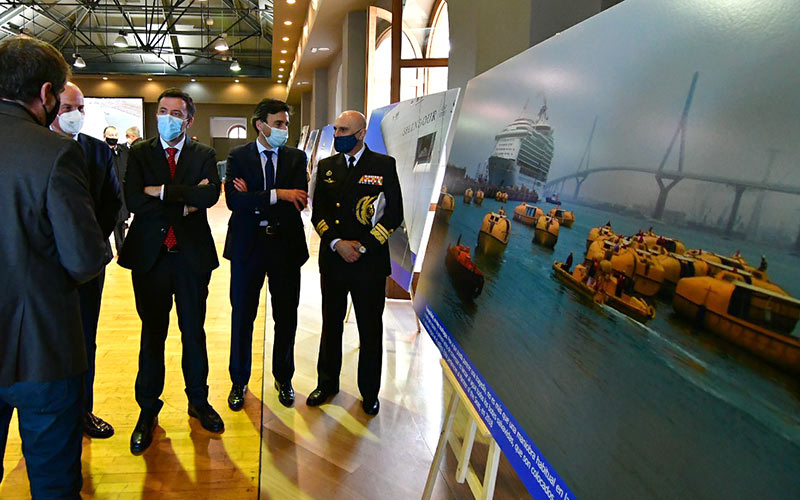 Una muestra repasa una década de reparaciones de cruceros en el astillero de Cádiz; Navantia buscará más faena con oficina en Miami