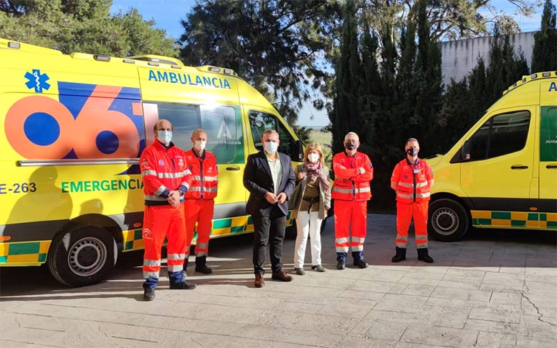 Llegan a la provincia gaditana dos modernas uvis móviles para emergencias sanitarias que renuevan parte de la flota del 061