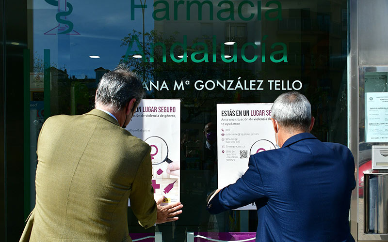 Las farmacias de toda la provincia gaditana se convierten en “espacios seguros” para sensibilizar y actuar frente a la violencia de género