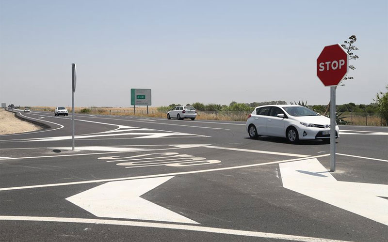 Solución “definitiva y ajustada” para enlazar la desdoblada carretera A-491 con la vía de El Bercial