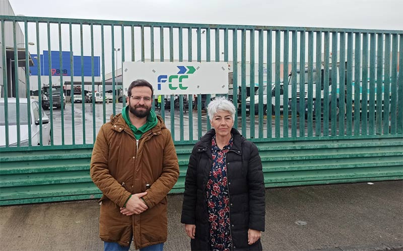 Unión Portuense denuncia a FCC ante el Serpona por acumular la basura en el suelo de las instalaciones del Cemulimp sin autorización
