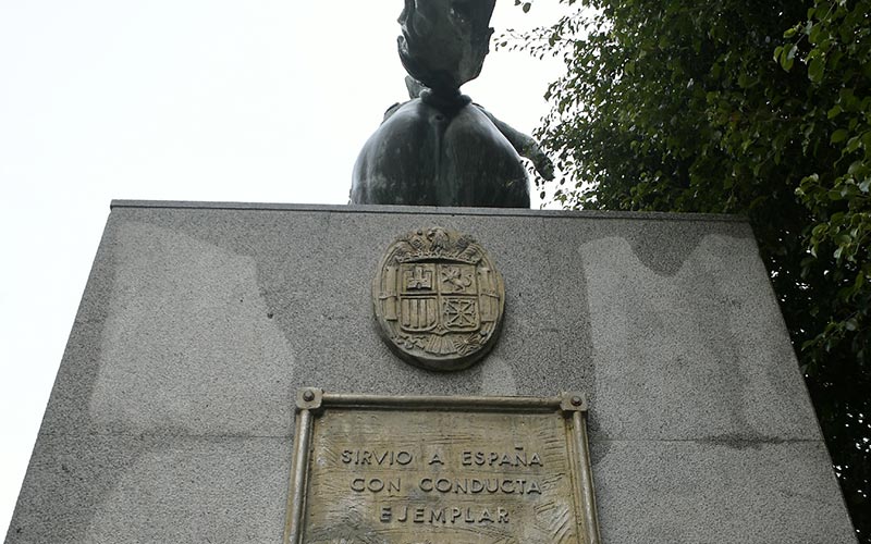 Argentina y Cádiz celebrarán su “complicidad” con la retirada de la simbología franquista presente en la estatua del libertador San Martín
