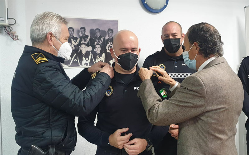 La Policía Local chiclanera incorpora a seis nuevos agentes, a los que se les pide un “trato correcto al ciudadano” y “actuar con decisión”