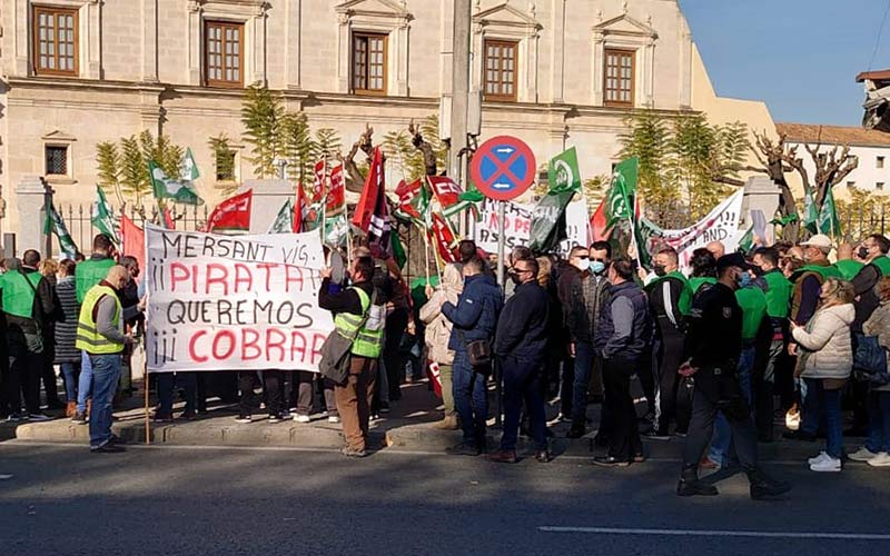 SPV exige a Junta y Diputación que “no miren para otro lado” y que agilicen la cancelación de contratos con Mersant, por los impagos
