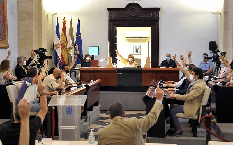 La oposición en Jerez se une para exigir al Gobierno local del PSOE que deje de imponer los asuntos que se debaten o no en pleno