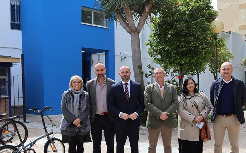 Las obras de reformas y mejoras del IES San Severiano permitirán desocupar espacios en el antiguo colegio Carmen Jiménez
