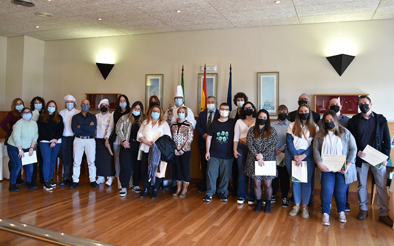 La promoción ‘de la pandemia’ de la Escuela de Hostelería de Cádiz