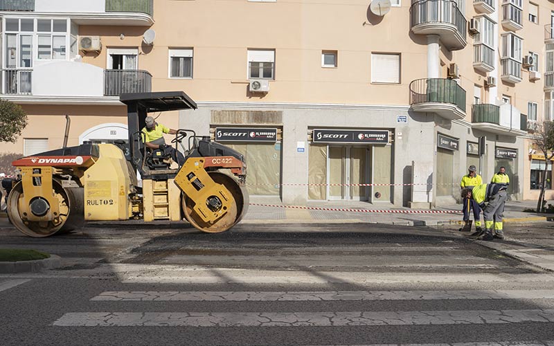 Nuevos pasos de peatones elevados en San Juan Bosco para “hacer más amable” la ciudad
