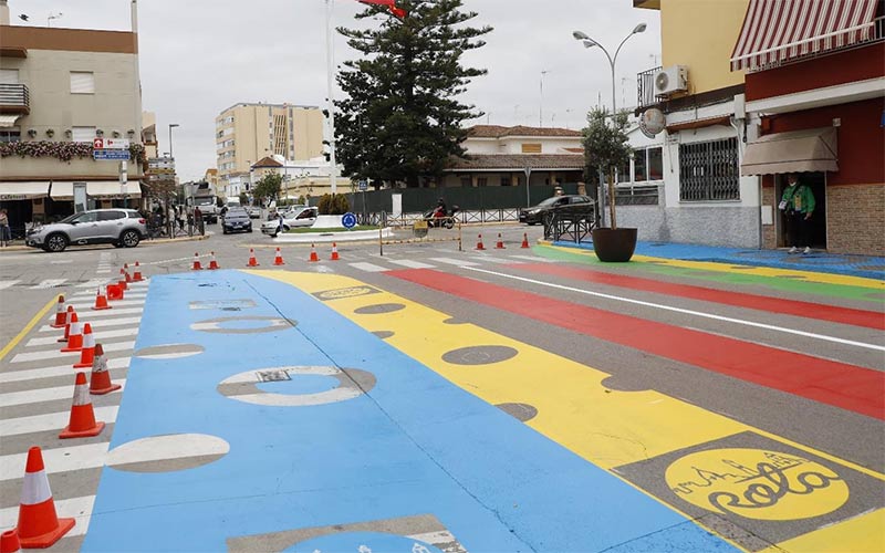 El alcalde de Rota defiende frente a las críticas la “transformación” planteada en la avenida María Auxiliadora, pensando en el peatón