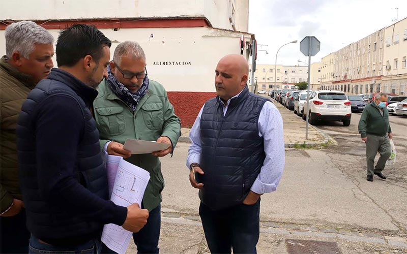 Se acercan las obras de renovación de infraestructuras de saneamiento y abastecimiento de aguas en la barriada de La Asunción