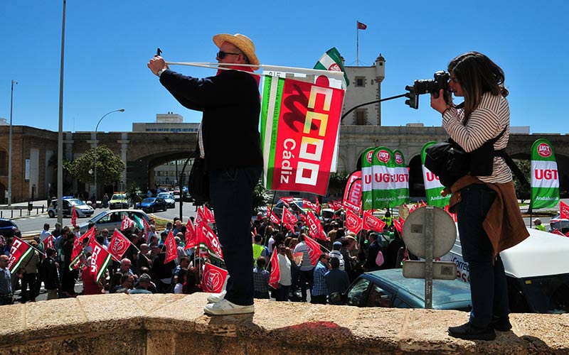 La Apdha reprocha a los sindicatos gaditanos que “no sean capaces de encontrar puntos de acuerdo suficientes” para un 1 de Mayo unitario