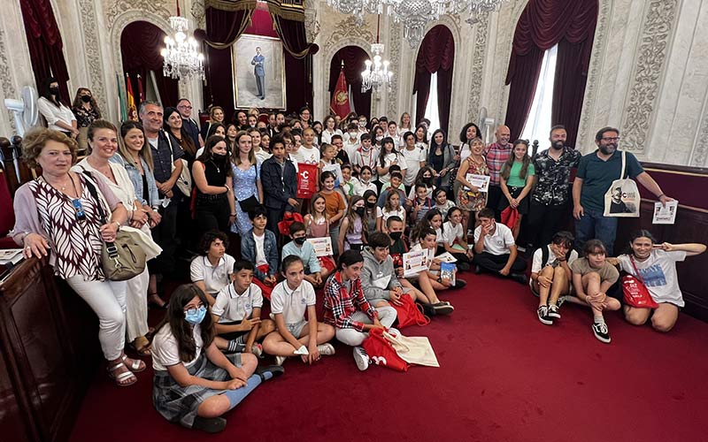 El pleno infantil vota por ‘killo’ como expresión que representará a los niños gaditanos en el anhelado Congreso Internacional de la Lengua