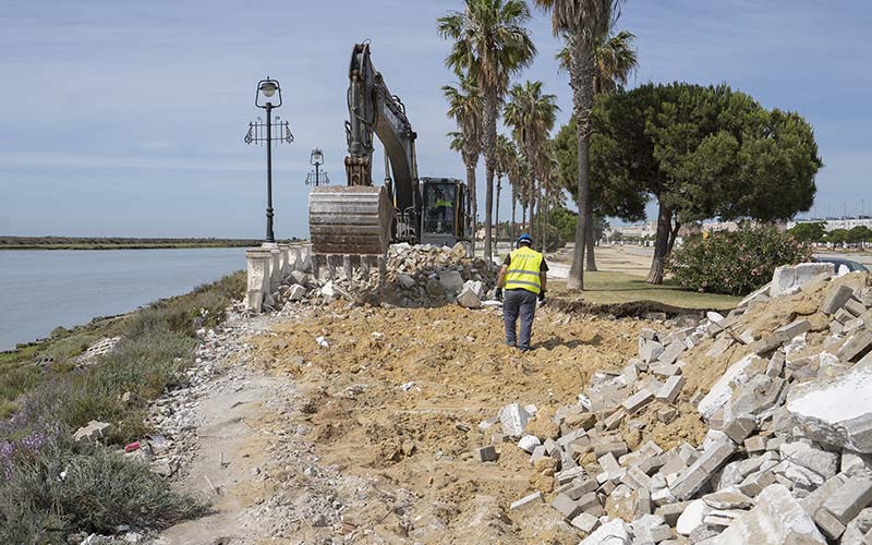 “Intenso avance” de la obra de La Magdalena, que acaba de iniciarse