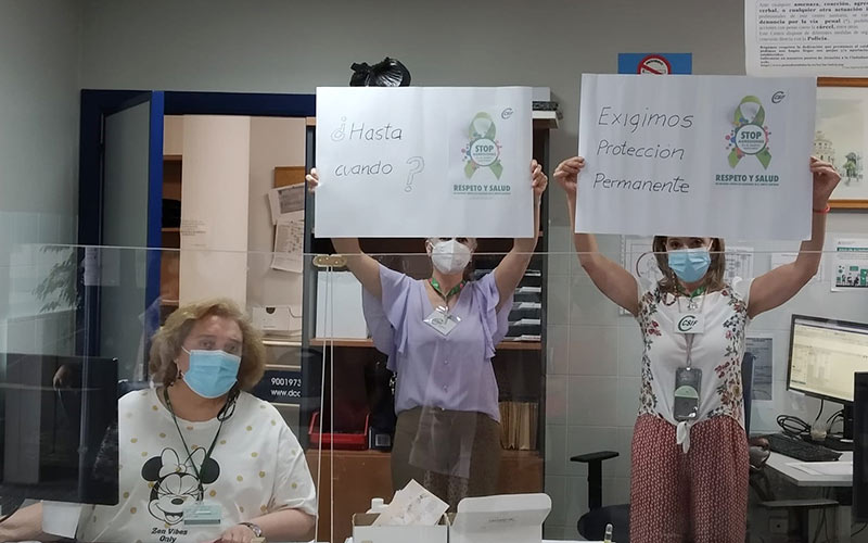 Episodio violento en el centro de salud de San Benito, que por la tarde comparte vigilante de seguridad con otros ambulatorios jerezanos