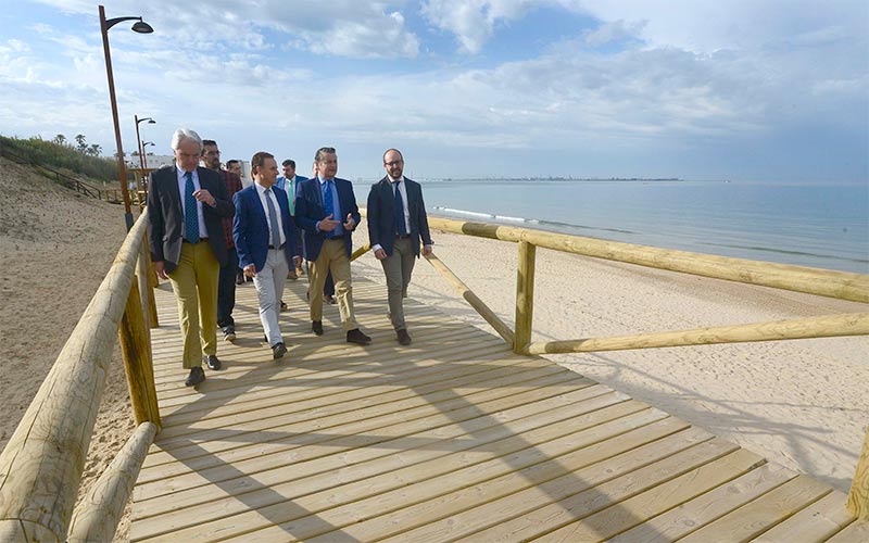 Adjudicada la obra de otro tramo de sendero peatonal en el frente costero portuense, entre las playas de Las Redes y Vistahermosa