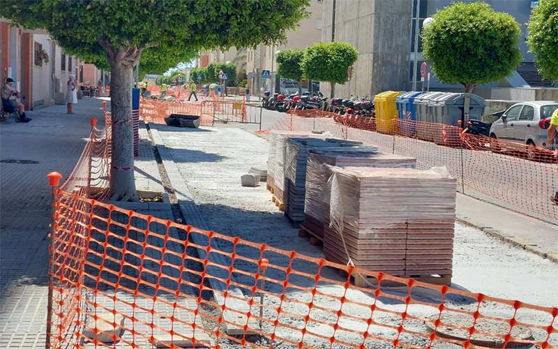 El carril bici de la calle América, listo en agosto