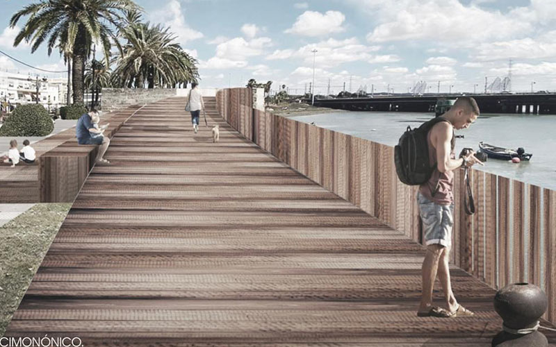A licitación el paseo fluvial que “integrará” el Guadalete en el casco urbano de El Puerto