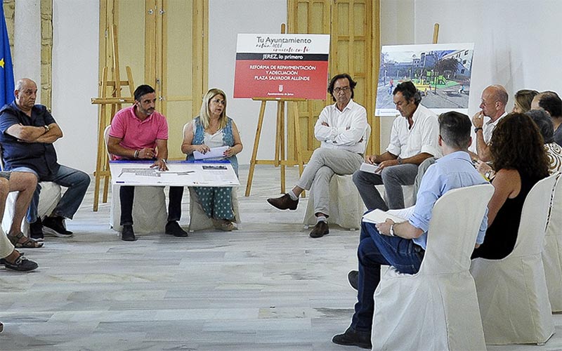 El eje Puerta Sevilla-Puerta Santiago en el centro histórico jerezano se reurbanizará para ganar en accesibilidad