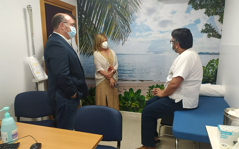 El SAS reordena y adecenta el centro de salud Mentidero para dignificar la asistencia mientras espera su traslado a una finca de Mina