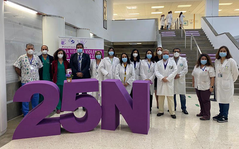 El Hospital de Puerto Real se suma a la red andaluza de centros comprometidos contra la violencia de género