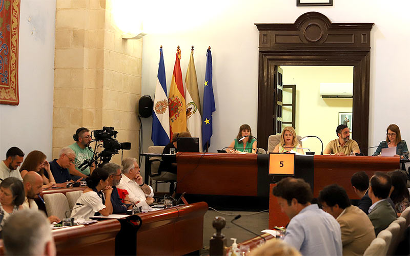 Las abstenciones de PP y Cs permiten al Ayuntamiento jerezano aprobar inicialmente la ordenanza de veladores “consensuada”