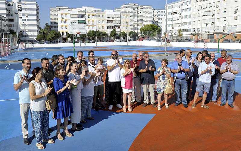 Inaugurado el complejo ‘Manuel Luis Martín Moreno’ de Icovesa sobre las pistas “por las que han pasado generaciones de jerezanos”