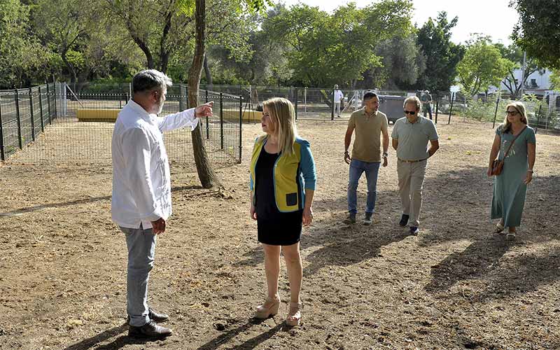 Habilitado en El Altillo otro espacio de esparcimiento canino para Jerez: “ya son 14”