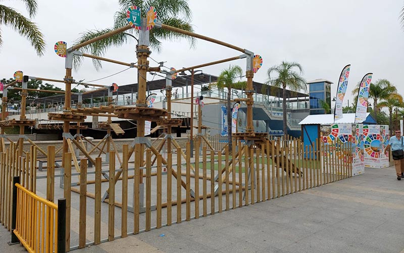 Un “parque de aventuras” para acercar la Agenda 2030 a niños y mayores chiclaneros
