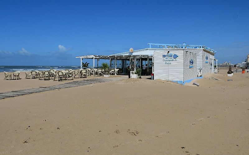 Los chiringuitos de Cádiz ¿son para el invierno?