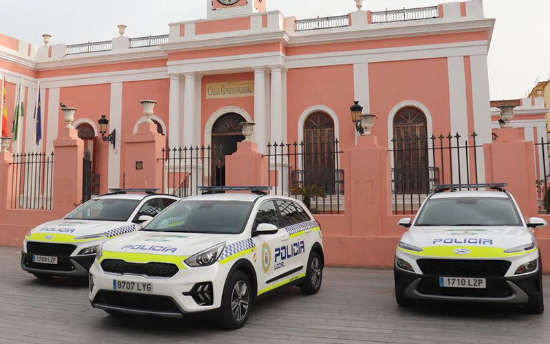 Tres flamantes patrulleros para la Policía Local de Puerto Real