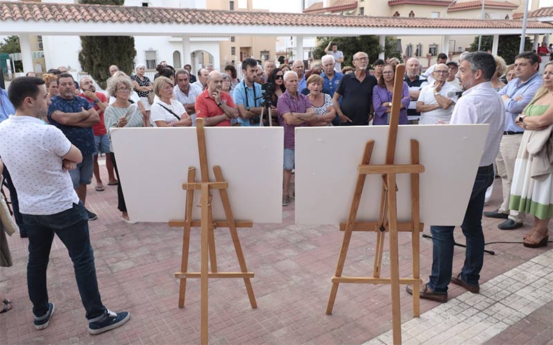 El alcalde traslada a los vecinos que la problemática obra del eje Lope de Vega-Buenavista estará lista antes de diciembre