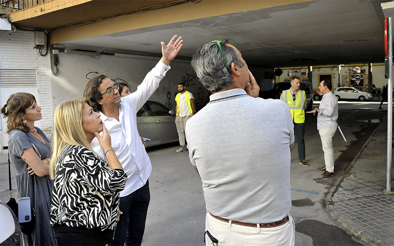 El pasaje que comunica la plaza Salvador Allende y la calle Porvera ganará en accesibilidad