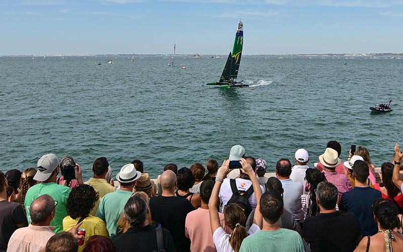 EN FOTOS: SailGP en Cádiz (el domingo)
