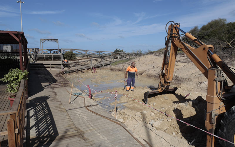 Obra de mejora del acceso de Punta Candor, “respetando el entorno”