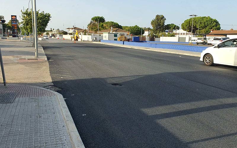 Avanza la “transformación” de la avenida del Molino Viejo