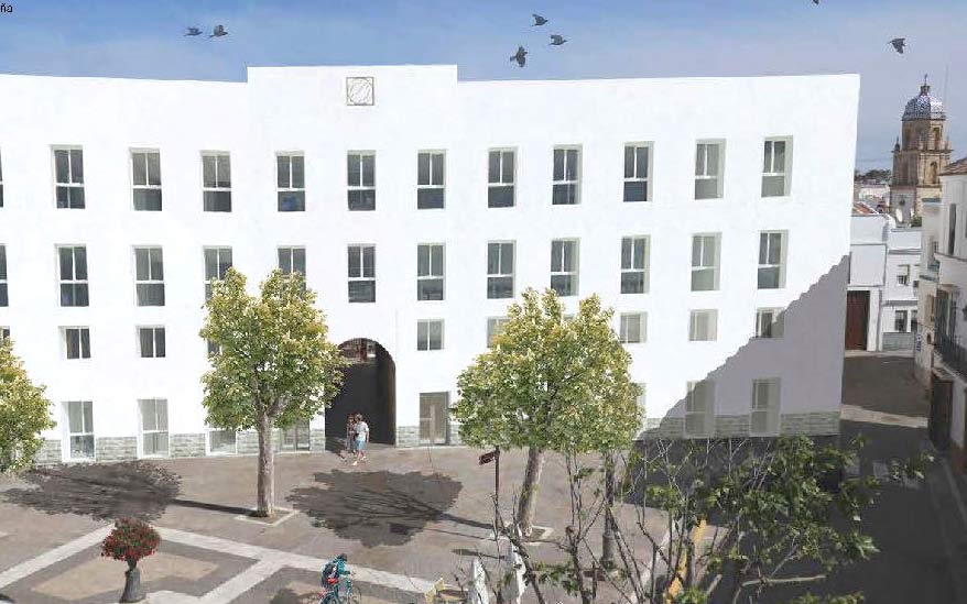 ‘Empujón’ de 1,9 millones de fondos Next Generation para la rehabilitación integral del antiguo Ayuntamiento de Rota