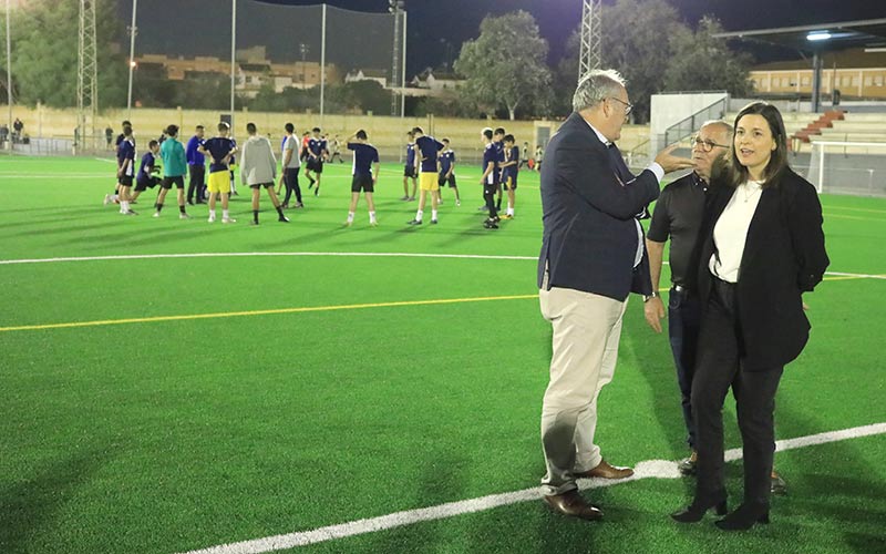 Nuevo césped para el Gómez Castro