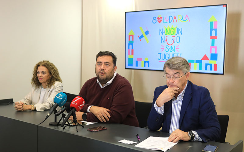 Activada la campaña ‘Ningún niño sin juguete’ con el deseo de que “se vayan reduciendo” las familias isleñas auxiliadas