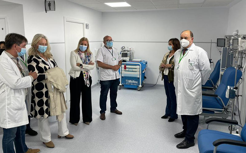 San Carlos va camino de convertirse en “uno de los hospitales más modernos de Andalucía”