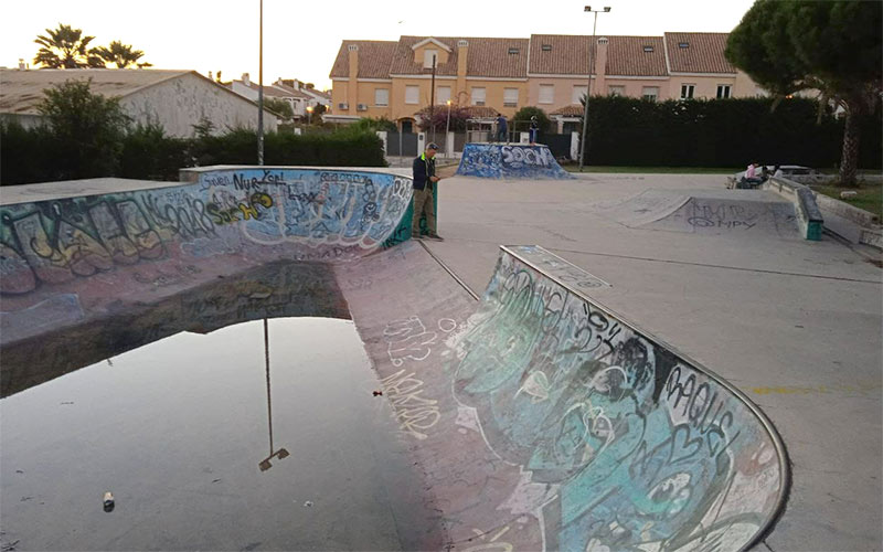 Una glorieta en Valdelagrana y la reforma del skate park de Las Redes, entre los proyectos ya a licitación con fondos de la Diputación
