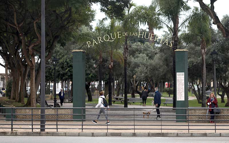 El parque de las Huertas, sin muros ni puertas