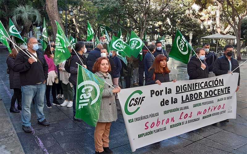 CSIF crece y logra ser la fuerza mayoritaria entre el profesorado de la educación pública en Cádiz