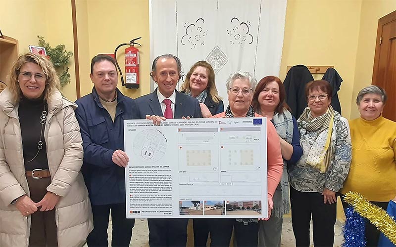 Se reservan 107.000 euros para actuar en la calle Cantabria y la plaza de Las Palmas, en El Carmen