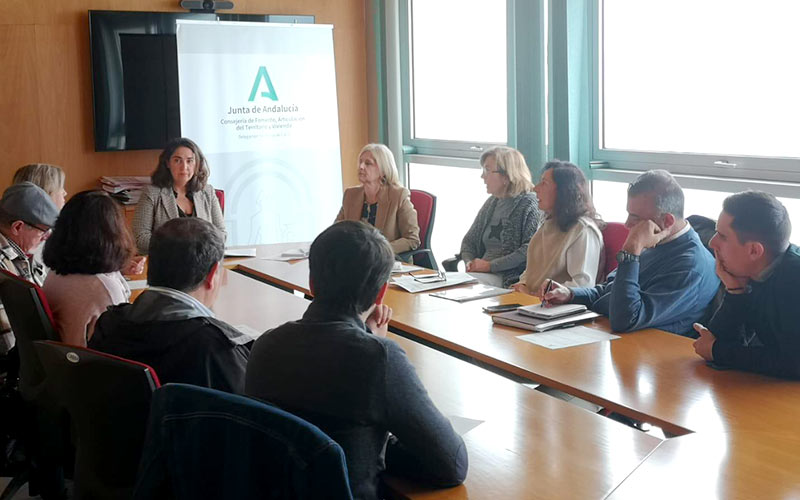 La Junta aporta 275.000 euros para ayudar a completar la rehabilitación de bloques de La Constancia