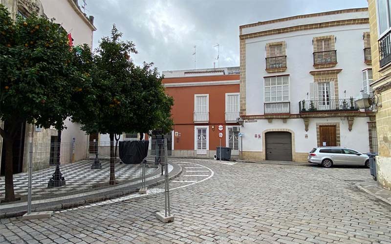 Comienzan las obras de reurbanización del eje viario Puerta Sevilla-Puerta Santiago