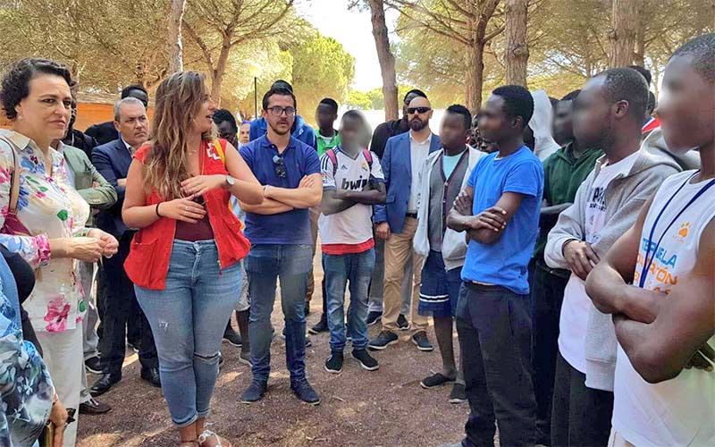 El cierre del centro de acogida de inmigrantes de Chiclana lleva a Cruz Roja a presentar un ERE