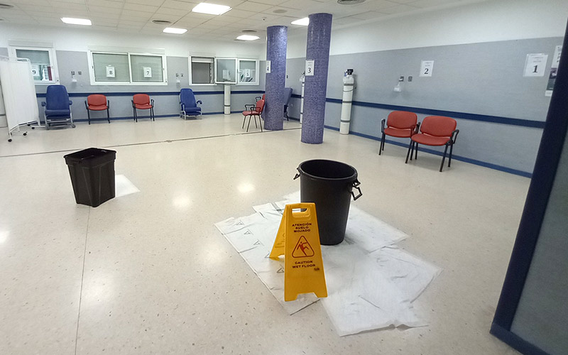 Exigen a la gerencia del Hospital de Jerez que atienda a la “cara menos bonita” y arregle las deficiencias en Urgencias, Cocina y Lavandería