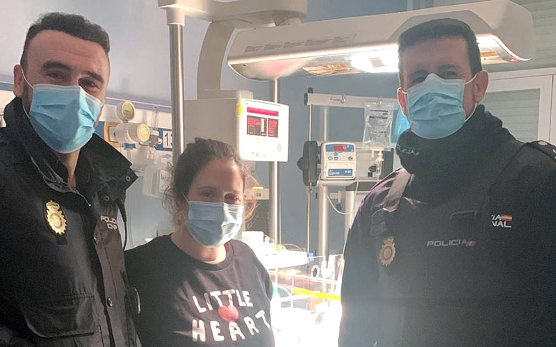 Salvado un bebé de tres días en Puerto Real