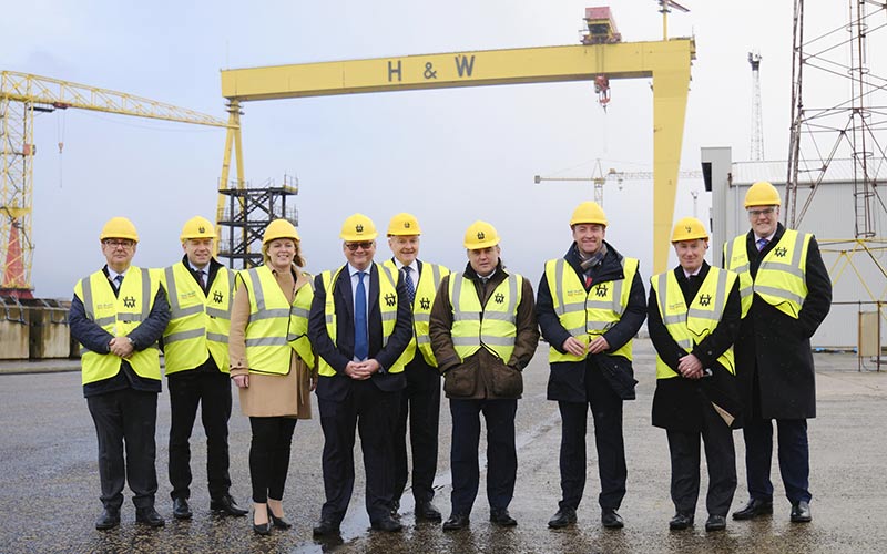 El astillero de Puerto Real participará, junto a otros dos británicos, en la construcción de tres buques logísticos de la Royal Navy